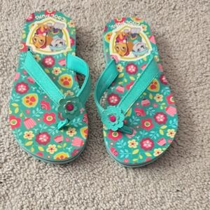 Colorful Kids Sandals with Floral Design